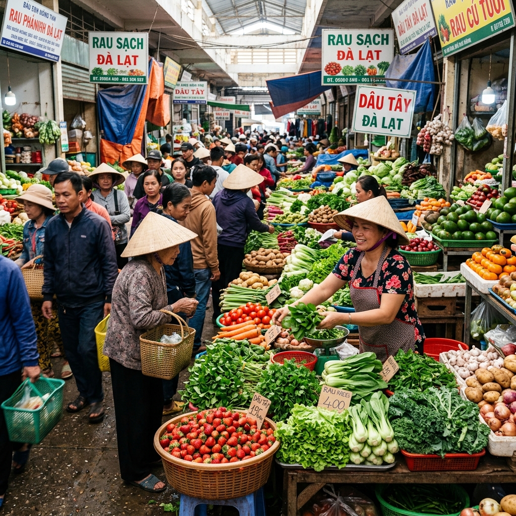 Hoàng hôn Tà Nung nhìn từ ban công Villa