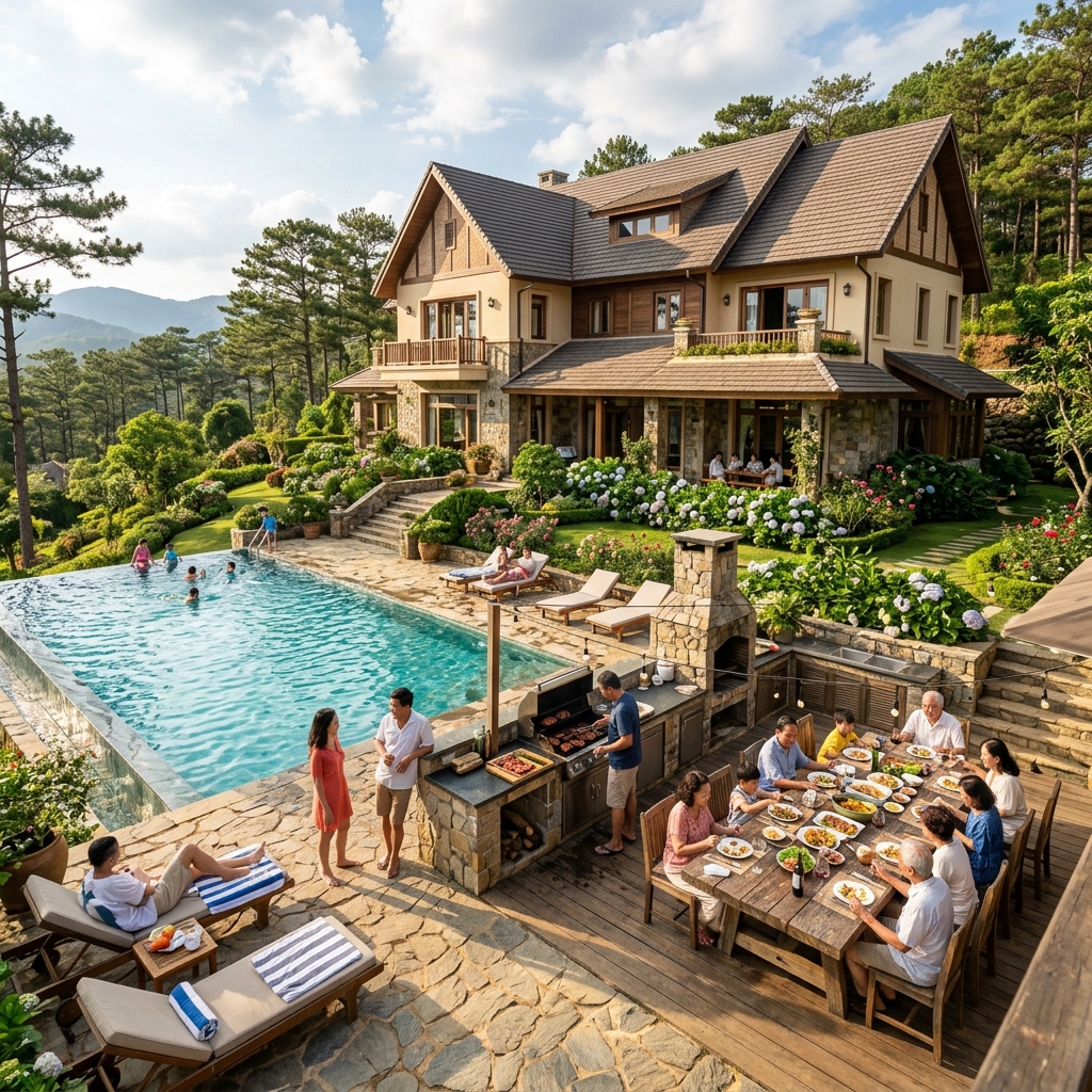 Kinh nghiệm chọn villa gần chợ đêm Đà Lạt